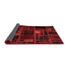 Oriental Red Modern Area Rugs