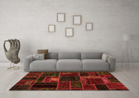 Machine Washable Oriental Orange Modern Rug, wshabs5668org