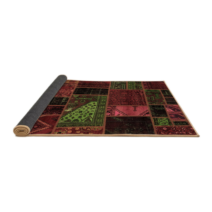 Sideview of Oriental Brown Modern Rug, abs5669brn