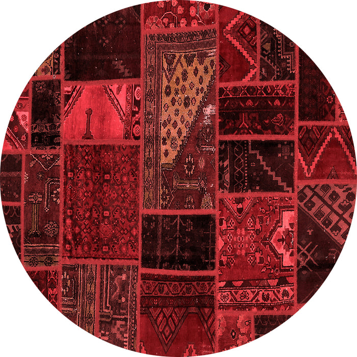 Machine Washable Oriental Red Modern Rug, wshabs5669red