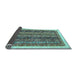 Sideview of Abstract Light Blue Modern Rug, abs566lblu