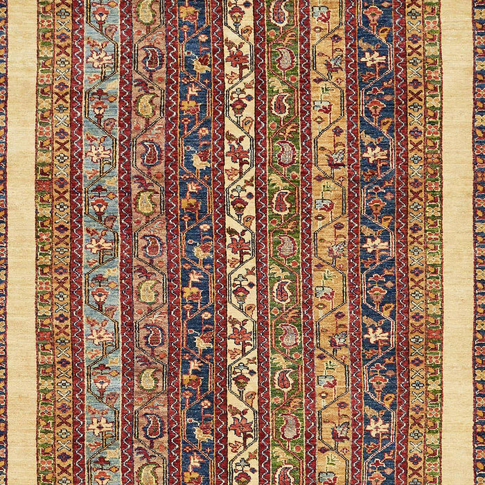 Machine Washable Abstract Brown Red Rug, wshabs566