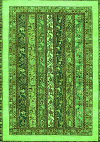 Abstract Green Modern Rug, abs566grn