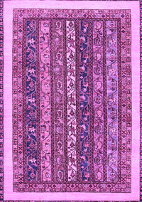 Abstract Purple Modern Rug, abs566pur