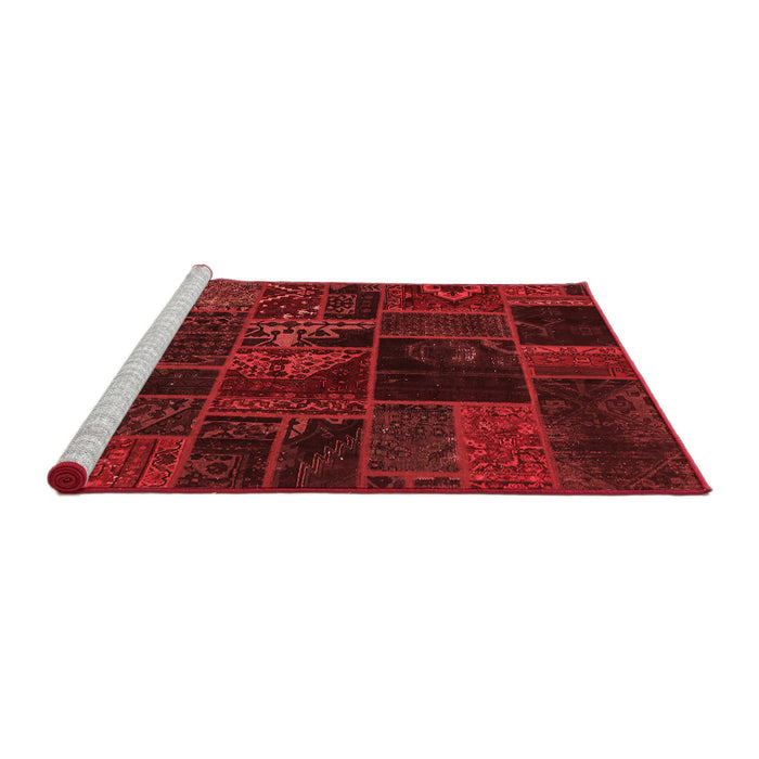 Modern Red Washable Rugs