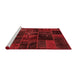 Modern Red Washable Rugs