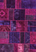 Machine Washable Oriental Pink Modern Rug, wshabs5670pnk