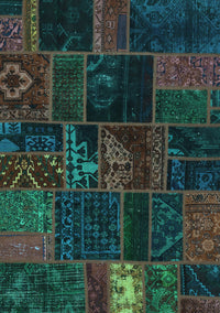 Oriental Turquoise Modern Rug, abs5670turq