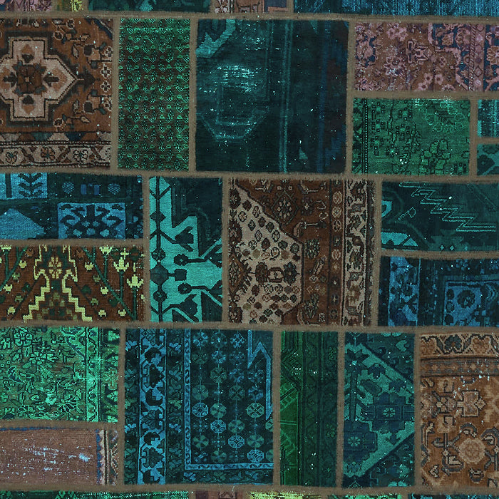 Oriental Turquoise Modern Rug, abs5670turq