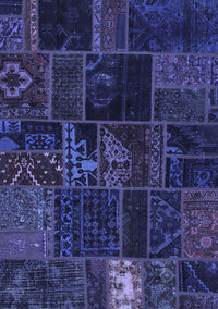 Oriental Blue Modern Rug, abs5670blu