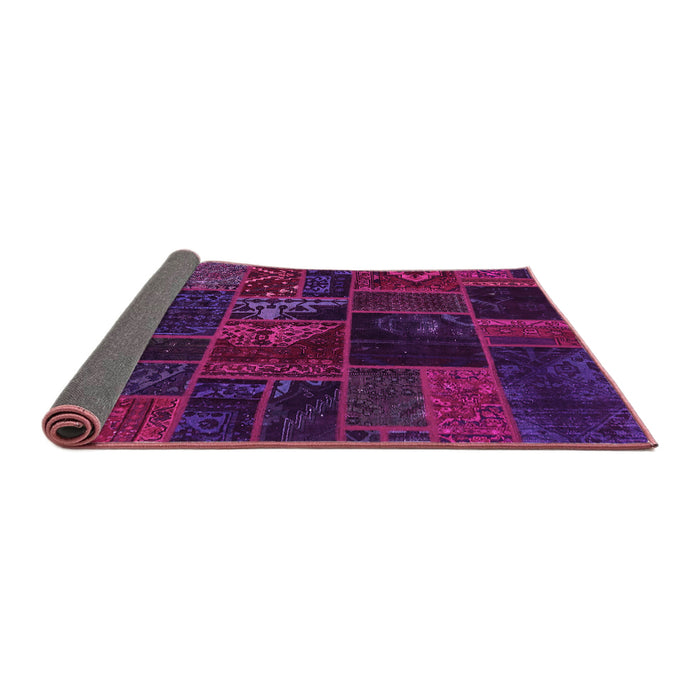 Sideview of Oriental Pink Modern Rug, abs5670pnk