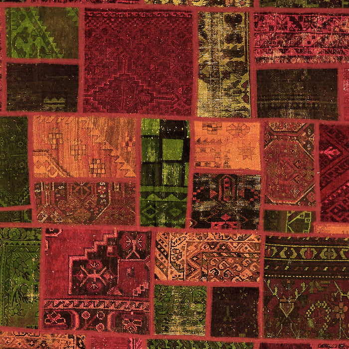 Machine Washable Oriental Orange Modern Area Rugs, wshabs5671org