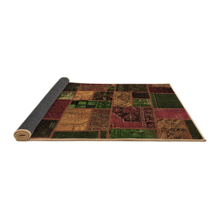 Sideview of Oriental Brown Modern Rug, abs5671brn