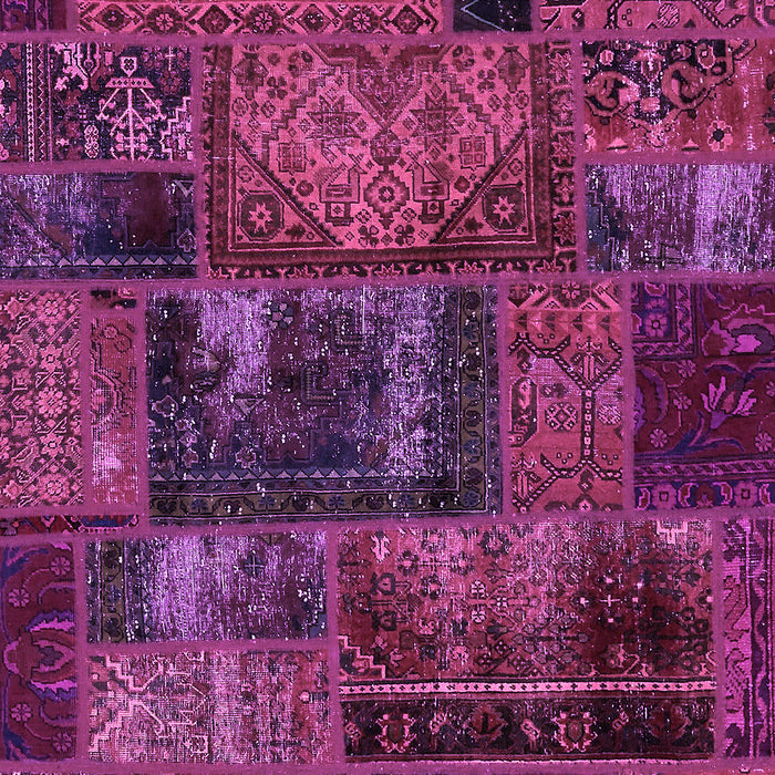Machine Washable Oriental Purple Modern Area Rugs, wshabs5672pur