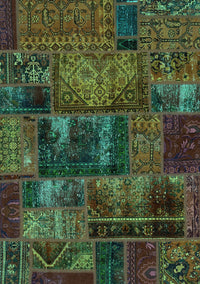 Oriental Turquoise Modern Rug, abs5672turq