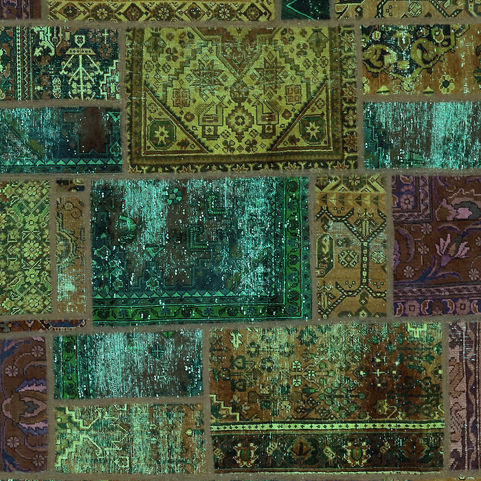 Oriental Turquoise Modern Rug, abs5672turq