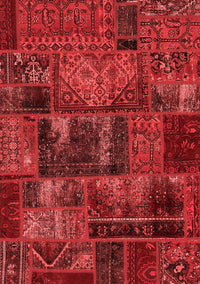 Oriental Red Modern Rug, abs5672red