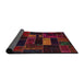 Sideview of Abstract Red Oriental Rug, abs5673