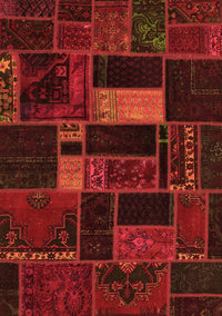 Oriental Orange Modern Rug, abs5673org