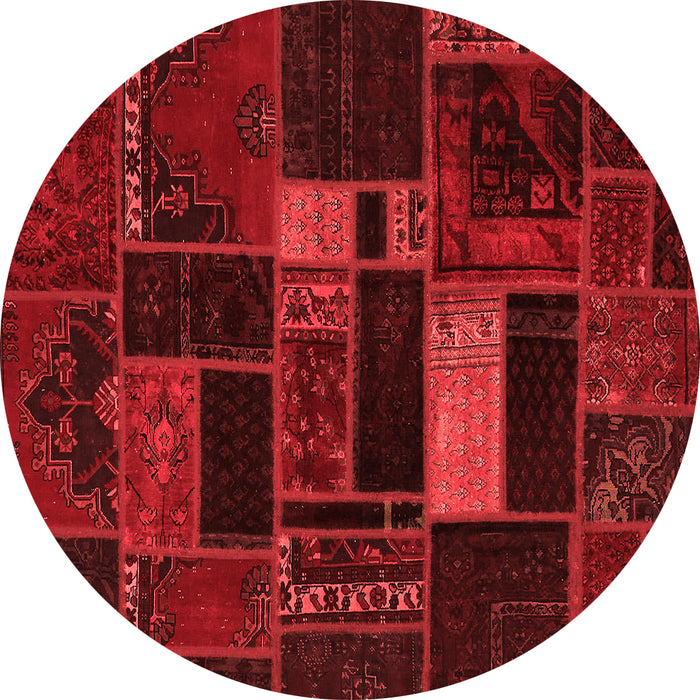 Machine Washable Oriental Red Modern Rug, wshabs5673red