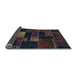 Sideview of Oriental Light Blue Modern Rug, abs5673lblu