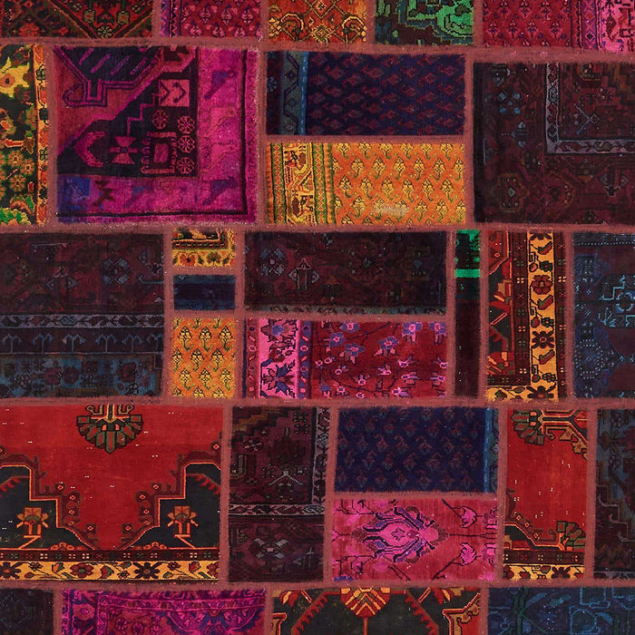 Abstract Red Oriental Rug, abs5673