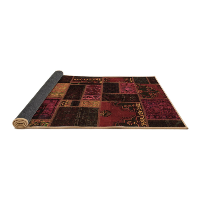 Sideview of Oriental Brown Modern Rug, abs5673brn