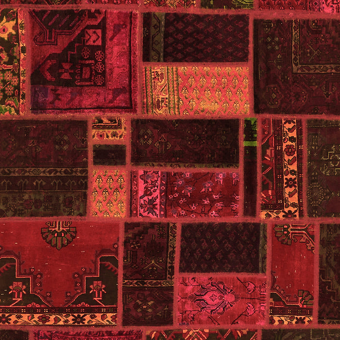 Machine Washable Oriental Orange Modern Area Rugs, wshabs5673org