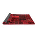 Oriental Red Modern Area Rugs