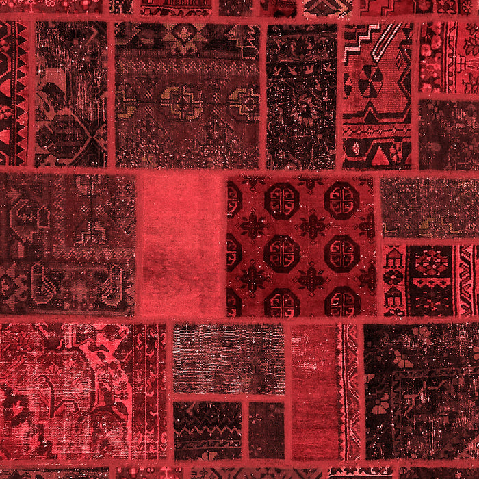 Oriental Red Modern Area Rugs