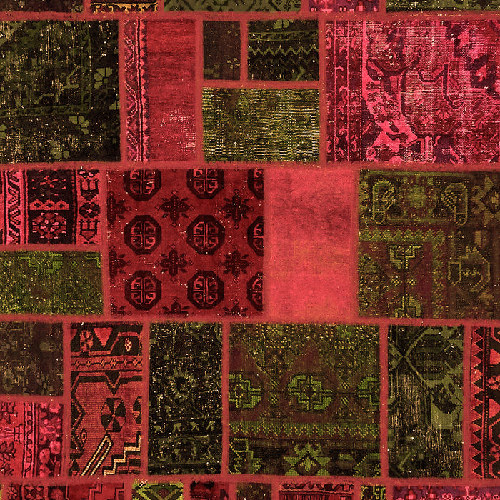 Machine Washable Oriental Orange Modern Area Rugs, wshabs5674org