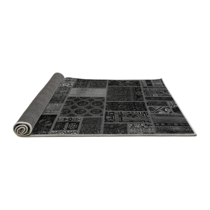 Sideview of Oriental Gray Modern Rug, abs5674gry