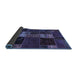 Sideview of Oriental Blue Modern Rug, abs5675blu