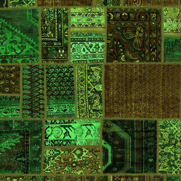 Oriental Green Modern Rug, abs5675grn