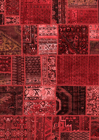 Oriental Red Modern Rug, abs5675red