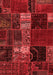 Oriental Red Modern Area Rugs