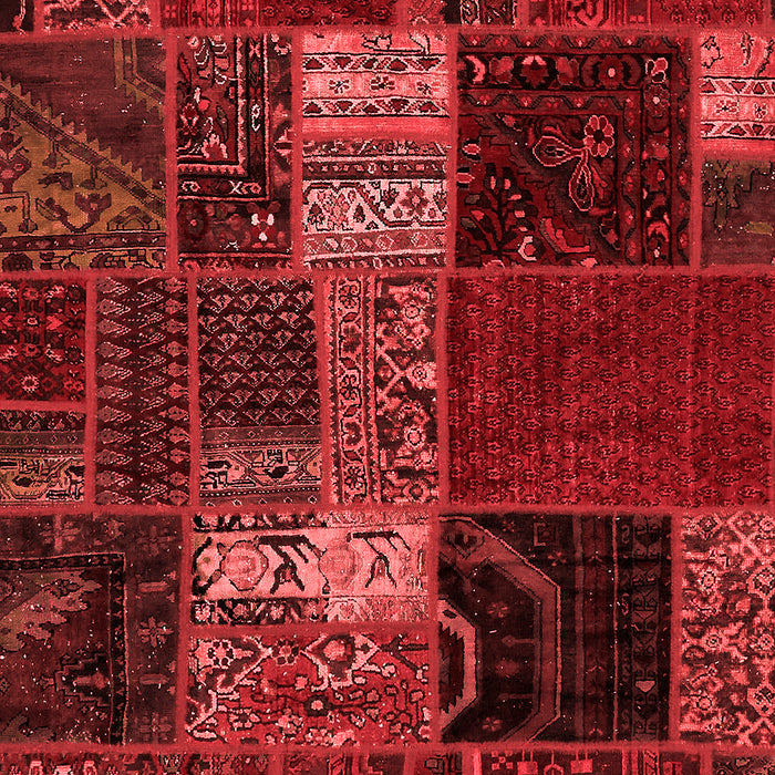 Oriental Red Modern Area Rugs
