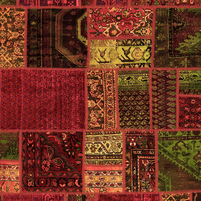 Machine Washable Oriental Orange Modern Area Rugs, wshabs5675org