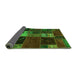 Sideview of Oriental Green Modern Rug, abs5675grn