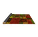 Sideview of Oriental Yellow Modern Rug, abs5675yw