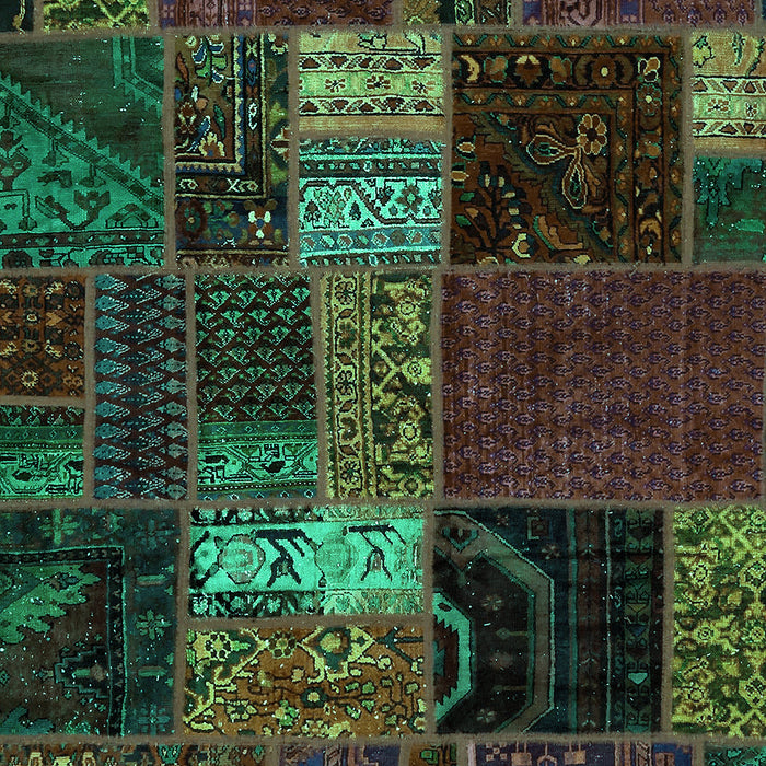 Oriental Turquoise Modern Rug, abs5675turq