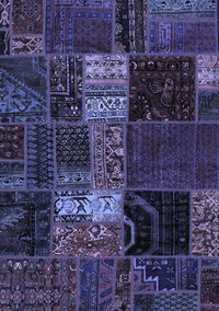 Oriental Blue Modern Rug, abs5675blu