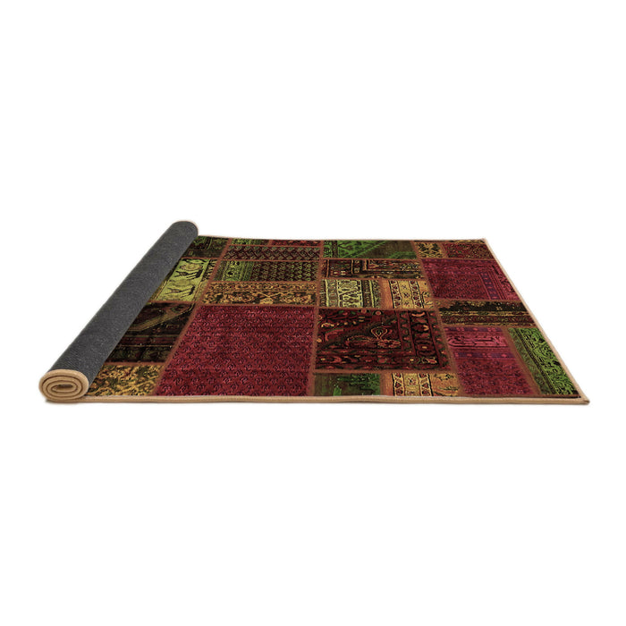 Sideview of Oriental Brown Modern Rug, abs5675brn
