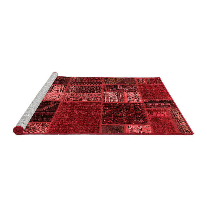Modern Red Washable Rugs