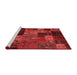 Modern Red Washable Rugs