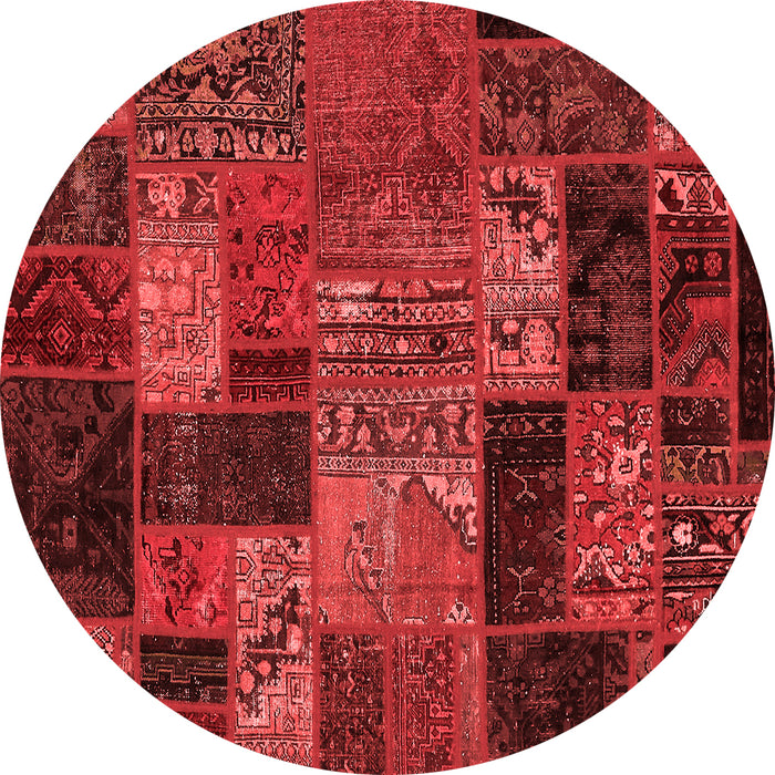 Machine Washable Oriental Red Modern Rug, wshabs5676red