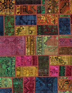 Abstract Red Oriental Rug, abs5676