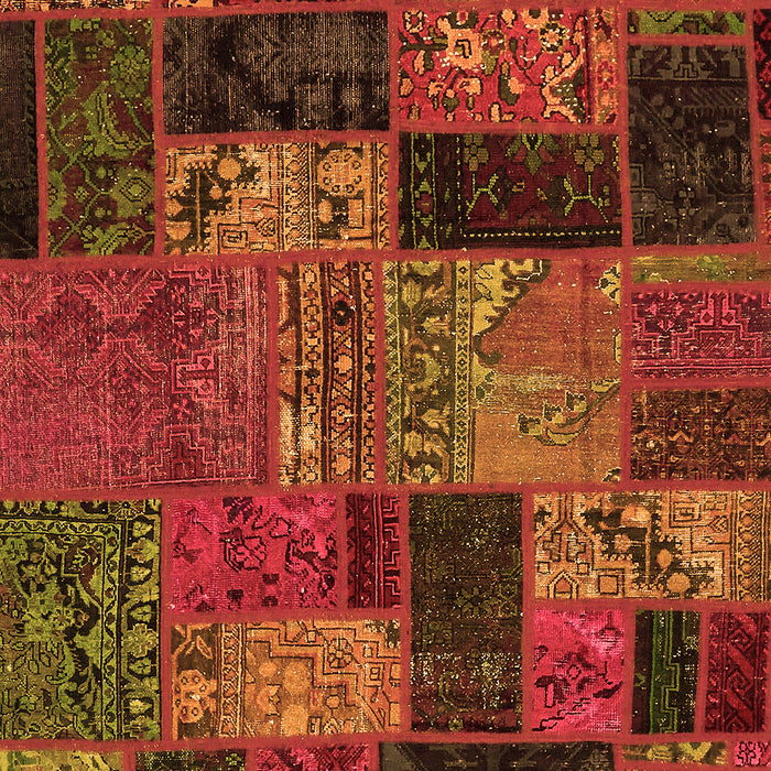 Machine Washable Oriental Orange Modern Area Rugs, wshabs5676org