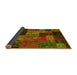 Sideview of Oriental Yellow Modern Rug, abs5676yw