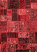 Oriental Red Modern Area Rugs